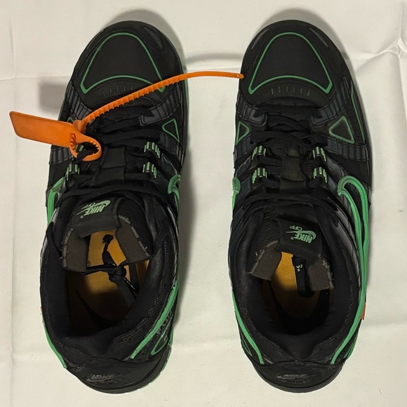 Nike Off-White x Air Rubber Dunk Low Green Strike CU6015-001 Men’s Size 14 - Picture 4 of 7